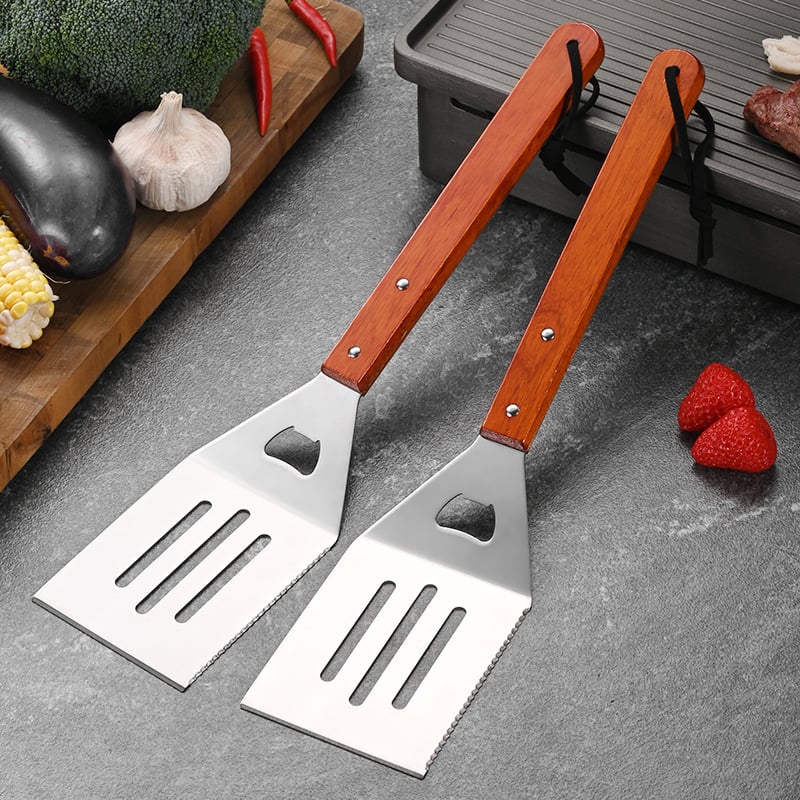 Set de unelte pentru grătar cu furculiță și spatulă, pentru uz casnic