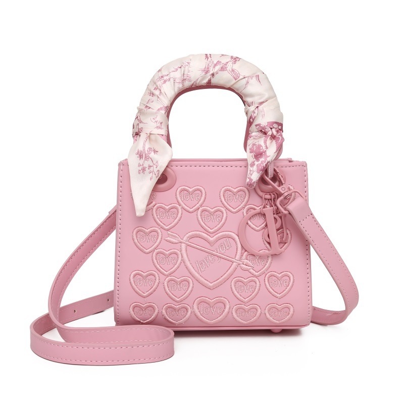Ženska torbica s bogatom vezom u obliku srca, Diana torba, vrhunski crossbody, svestrana modna torba za svakodnevicu