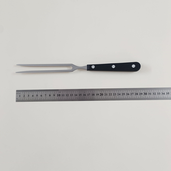 Furculă de carne din oțel inoxidabil, mare, pentru grătar, uz casnic