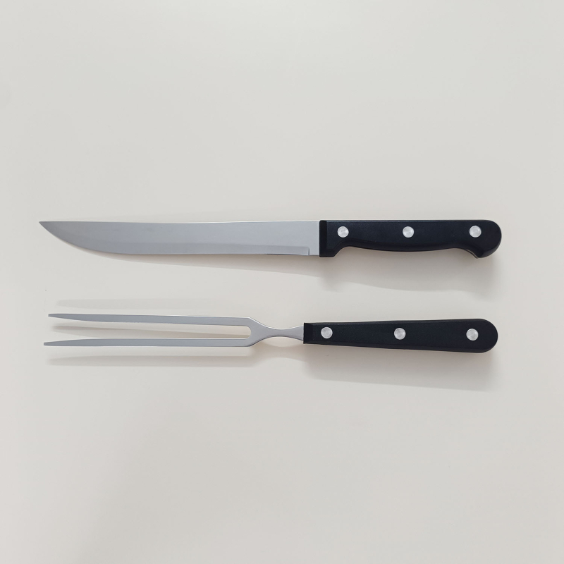 Furculă de carne din oțel inoxidabil, mare, pentru grătar, uz casnic