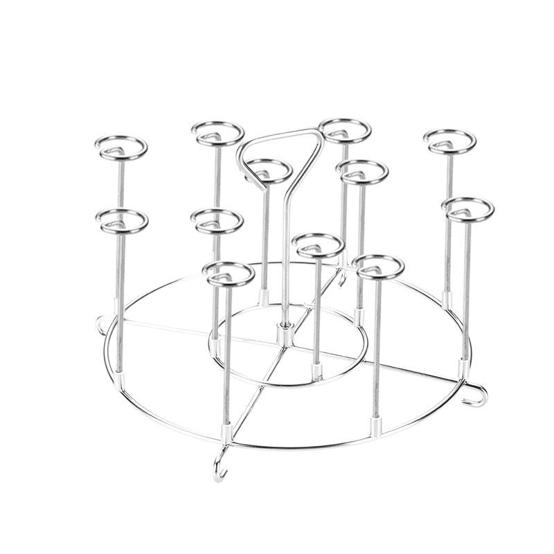 Accesorii pentru grill vertical pentru friteuză cu aer — ace multiple pentru frigărui la grătar