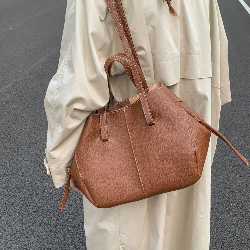Ženska retro torba za jesen-zimu, velika kapaciteta, casual i uredska upotreba, tote torba preko ramena