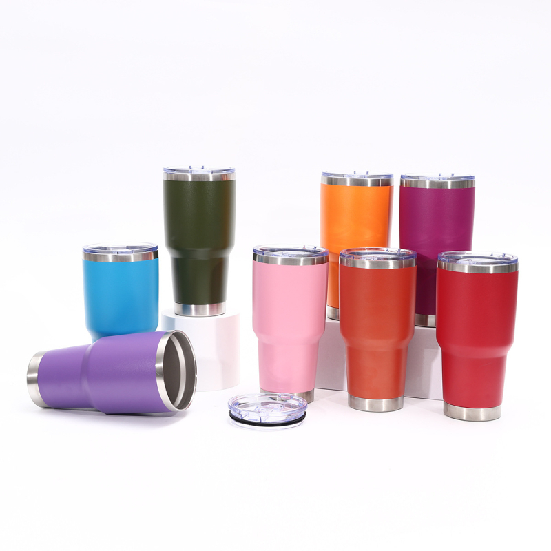 Ceașă termoizolată din oțel inoxidabil 304 pentru mașină, 30oz, cană de cafea portabilă, personalizabilă
