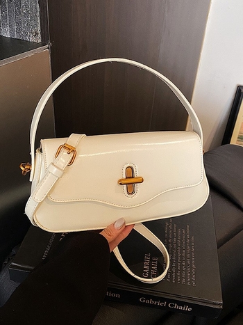 PU Diana torba za rame – minimalistička, svestrana crossbody torba s unutarnjim džepovima