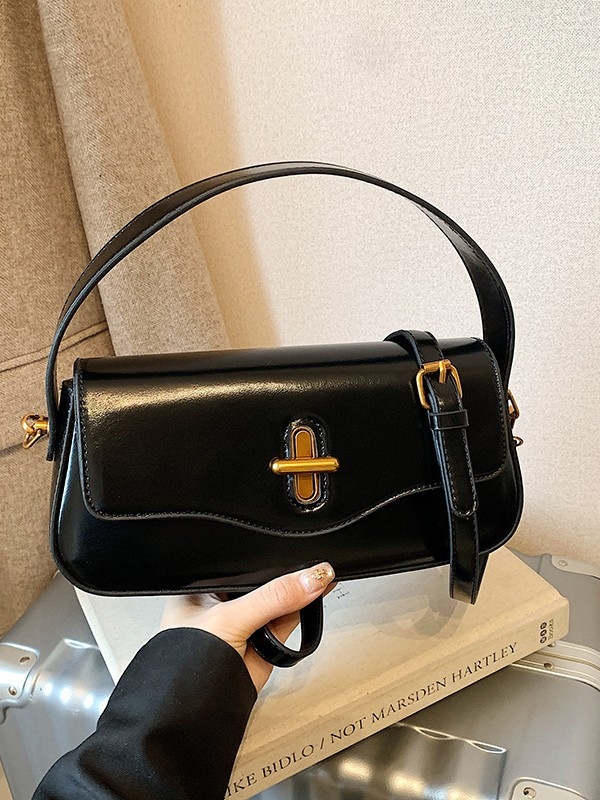 PU Diana torba za rame – minimalistička, svestrana crossbody torba s unutarnjim džepovima