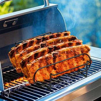 Grătar BBQ pentru steak, coaste, pui și miel