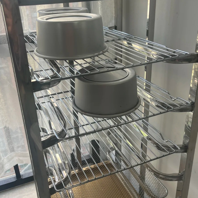 Raft de răcire din oțel inoxidabil de calitate alimentară pentru coacere și uscare – grătar barbecue multifuncțional pentru exterior