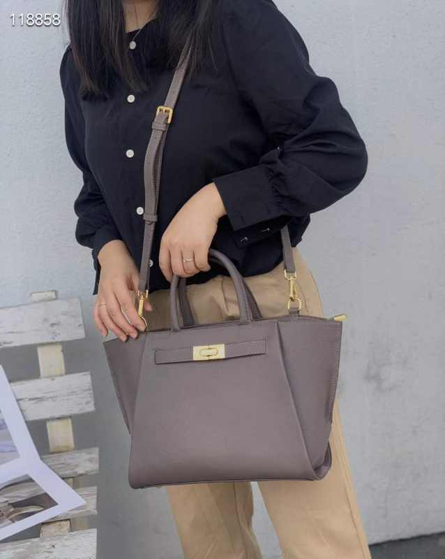 Ženska torbica s krilnim dizajnom od prave kože, mekana koža, crossbody, srednje veličine, zatvarač
