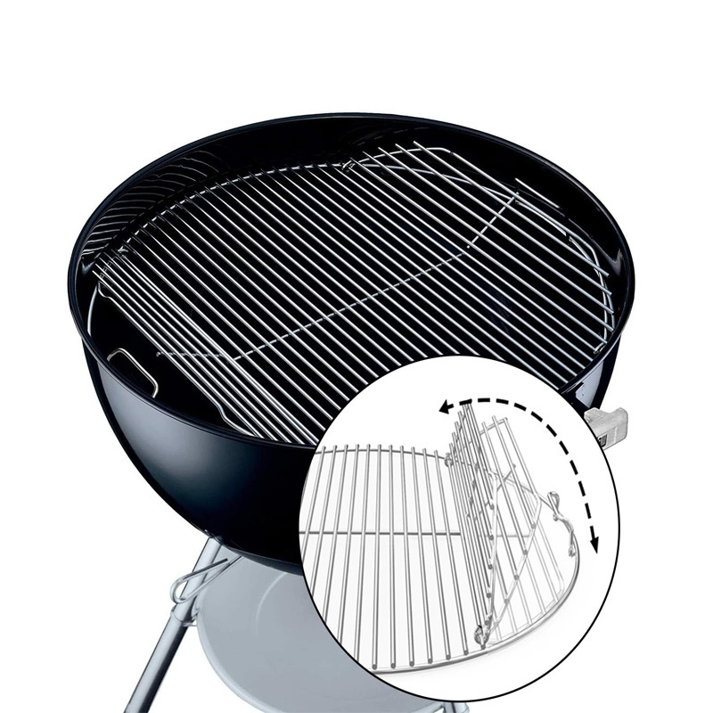 Grilă circulară pentru camping, portabilă și pliabilă