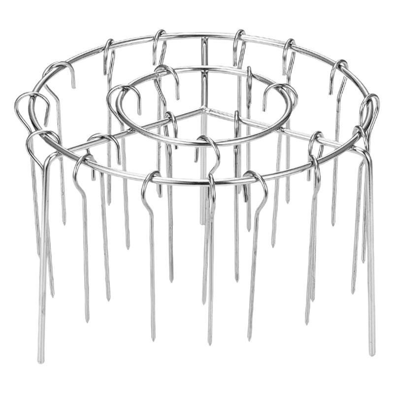 Grill vertical din oțel inoxidabil pentru uz casnic, cu 19 frigărui, ideal pentru grătar în aer liber