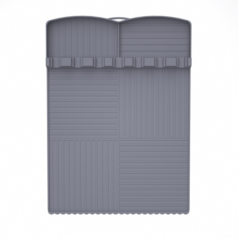 Pad silicon pentru suportul lateral de grătar, protecție pentru tava de copt, pad multifuncțional pentru uneltele Blackstone