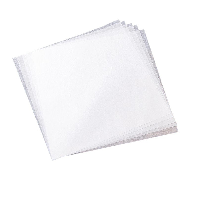Hârtie de copt 28x28 cm, neaderentă, cu acoperire de silicon, pătrat pentru pizza și fursecuri