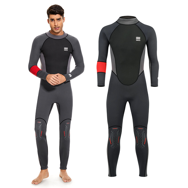 Sabolay 3 mm cijeli wetsuit s dugim rukavima – debeći neopren za zimsko ronjenje, snorkeling i surfanje za muškarce i žene