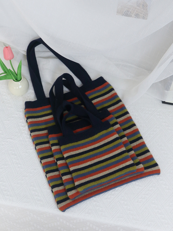 Ženska pletene torba velike kapacitete, visoke kvalitete, svestrana ramena tote torba