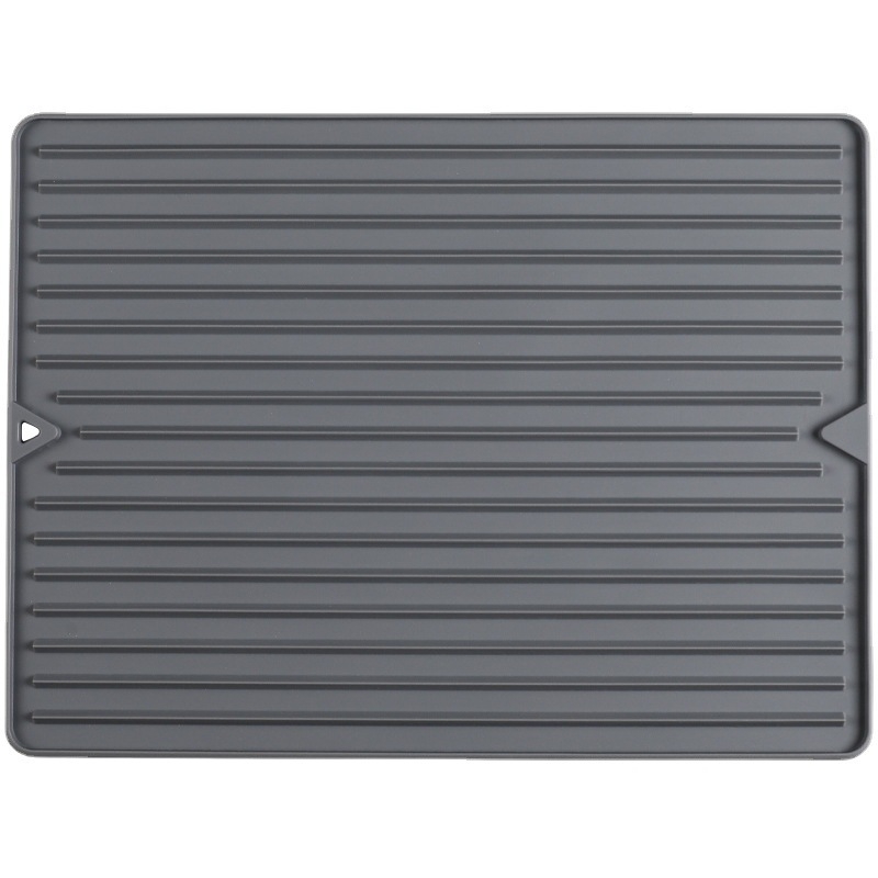 Covoraș din silicon pentru uscare în bucătărie, stil modern american minimalist, pentru veselă și ustensile la grătar, impermeabil și rezistent la ulei, covoraș pentru masă și bar.