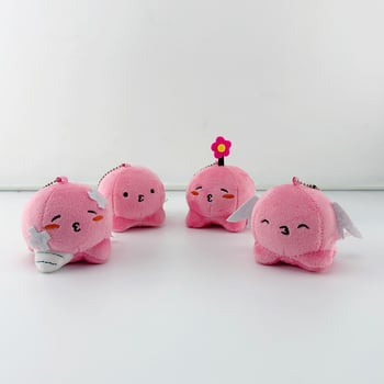 Piki hobotnica pliš igračka u anime stilu, mala plišana privjesak za torbu