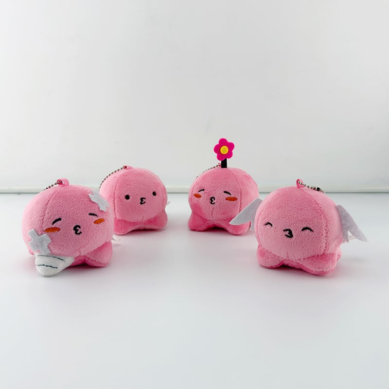 Piki hobotnica pliš igračka u anime stilu, mala plišana privjesak za torbu