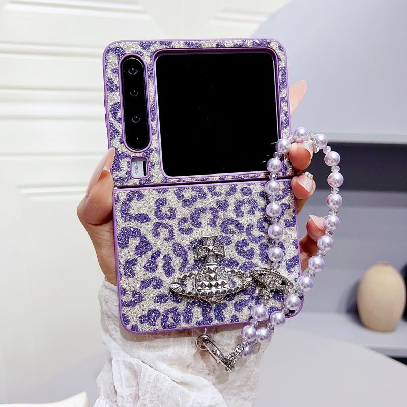 Калъф за Huawei Purax с 3D луксозен флорален дизайн, стилен удароустойчив протектор от изкуствена кожа