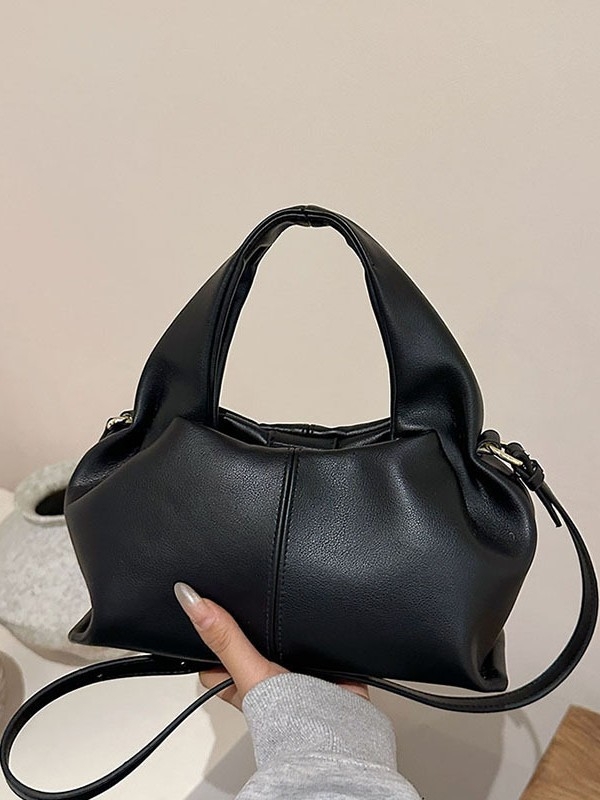 Ženska PU kožna crossbody torba s motivom oblaka, proljeće 2026, francuski stil visoke klase