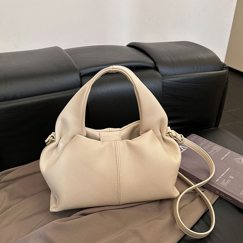 Ženska PU kožna crossbody torba s motivom oblaka, proljeće 2026, francuski stil visoke klase