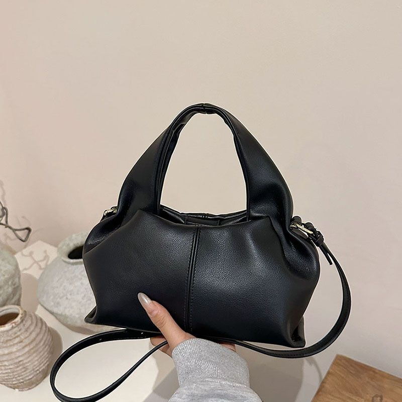 Ženska PU kožna crossbody torba s motivom oblaka, proljeće 2026, francuski stil visoke klase