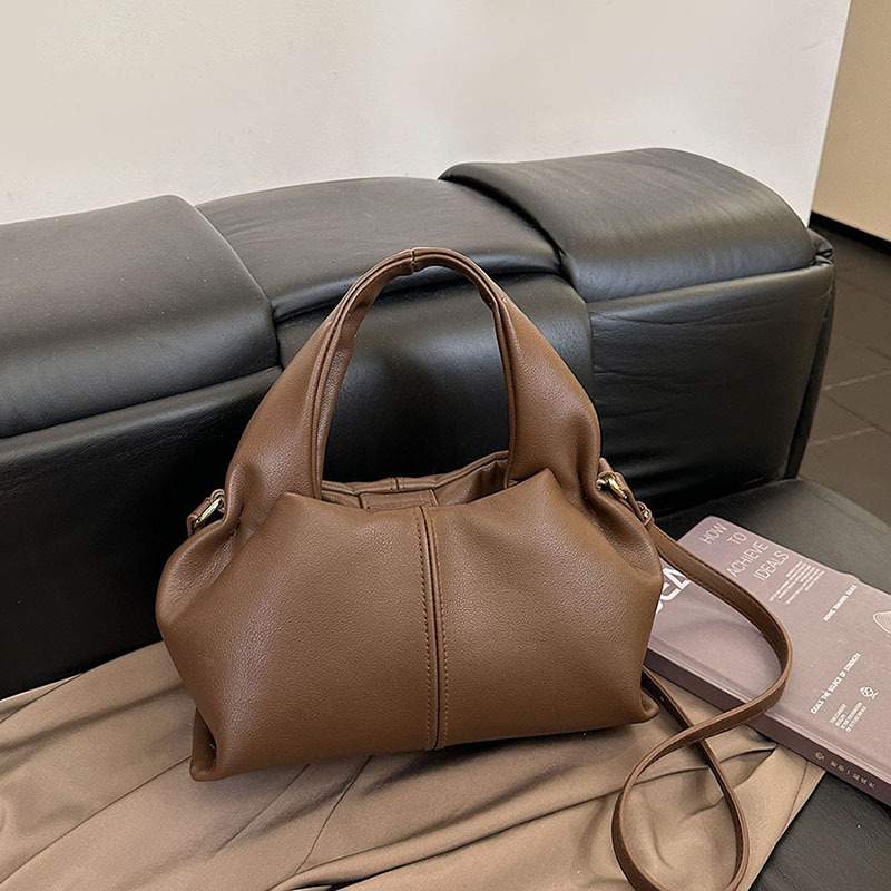 Ženska PU kožna crossbody torba s motivom oblaka, proljeće 2026, francuski stil visoke klase