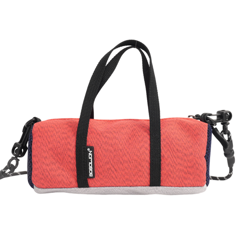 Mini torbica s blok boja, cilindrična crossbody torba za planinski stil, lagana ženska torba