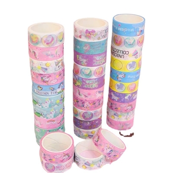 Bandă decorativă colorată pentru jurnal DIY și bandă Washi