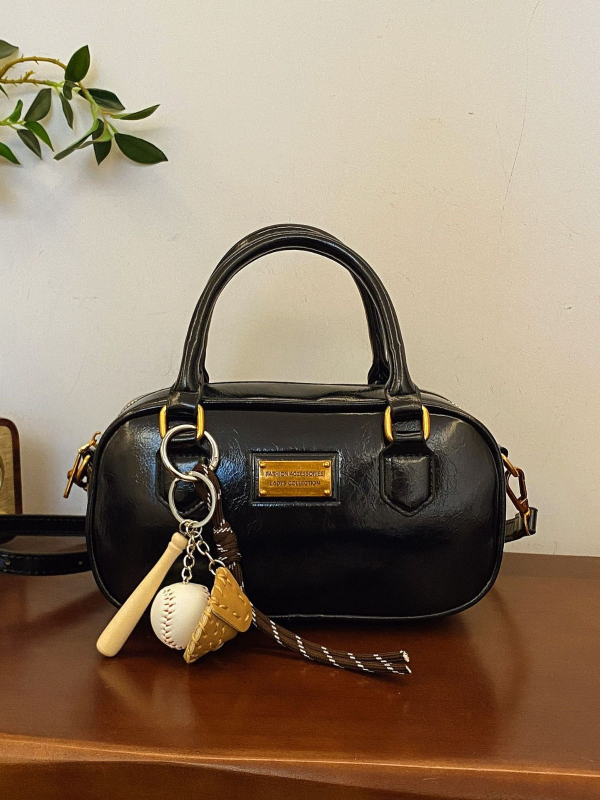 Ženska visoko-kvalitetna retro Boston torba, novi model 2025, s ručkom za ruku i crossbody remenom, svestrana za svakodnevnu upotrebu