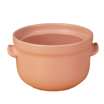 Oală ceramică cu model de fructe, stil chinezesc, pentru orez gătit în oală de lut, vas plat cu capac ceramic, rezistentă la temperaturi ridicate.