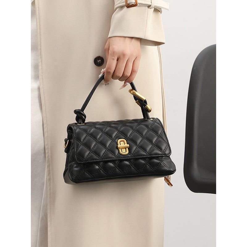 Ženska torbica inspirirana Chanelom, kvilirana dijamantna mreža s lancem, uzorak kavijara, 2025 novi model, za crossbody ili preko ramena
