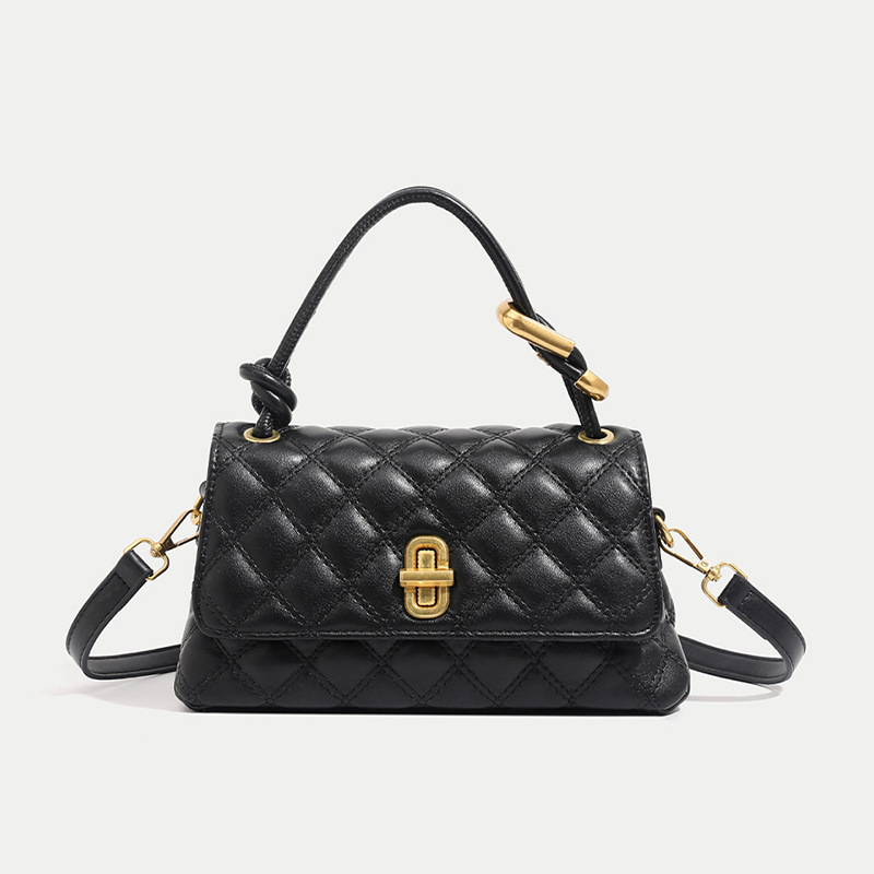 Ženska torbica inspirirana Chanelom, kvilirana dijamantna mreža s lancem, uzorak kavijara, 2025 novi model, za crossbody ili preko ramena