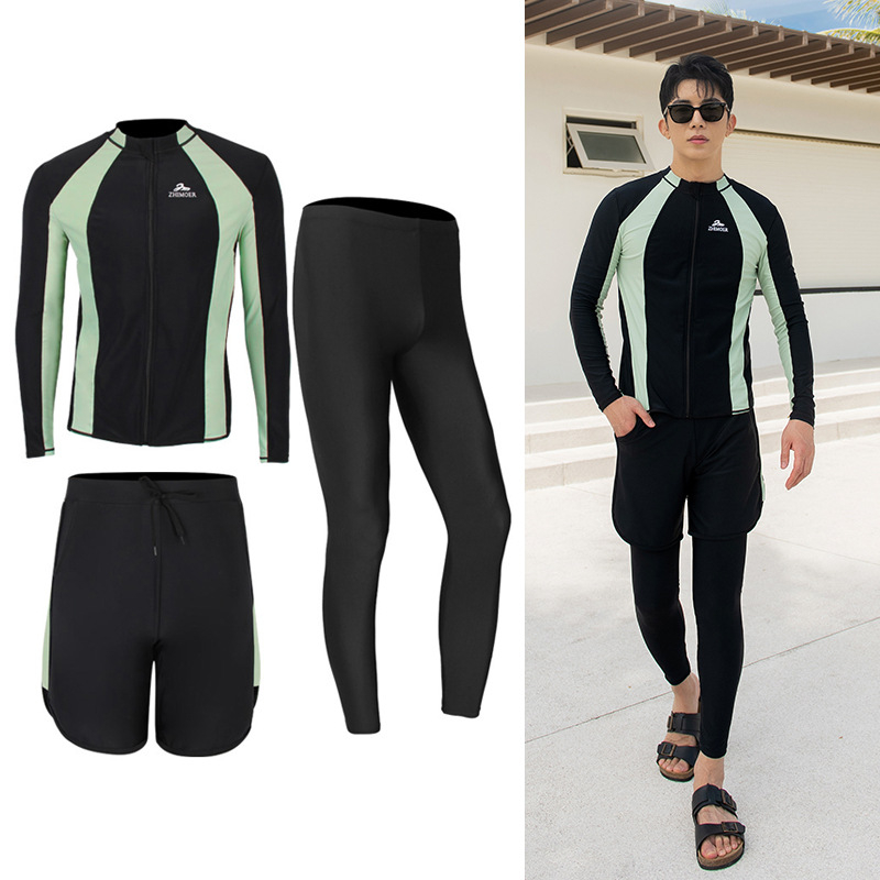 Ženski i muški dvodjelni wetsuit set – dugi rukav i dolge hlače, UV zaštita za ronjenje i surfanje
