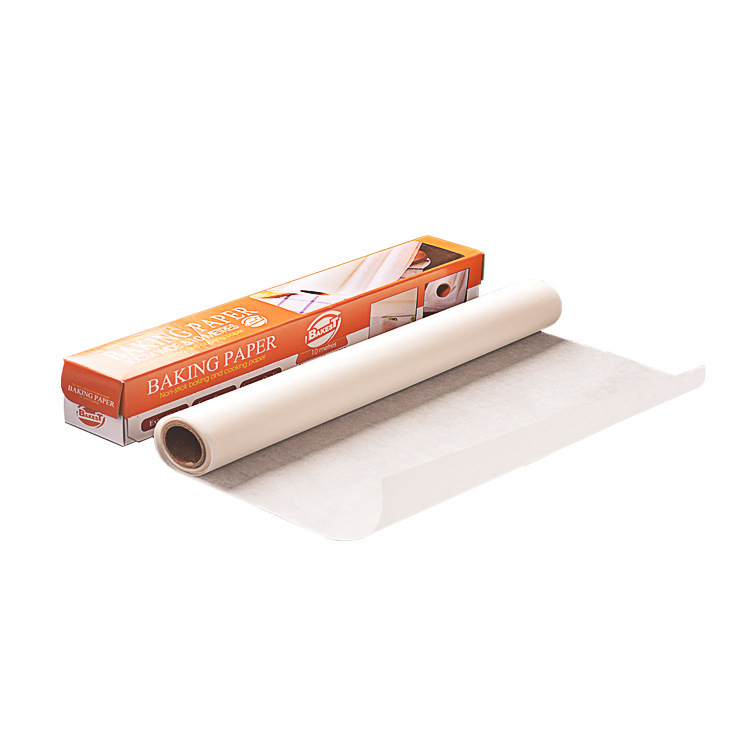 Hârtie de copt cu strat de siliciu pentru coacere, potrivită pentru cuptor cu aer, de calitate alimentară, rezistentă la temperaturi înalte, antiaderent, rolă de 5 m