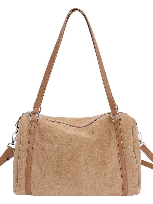 Ženska torba casual retro velike kapacitete, jesen-zima 2025, crossbody/ramena, Boston stil