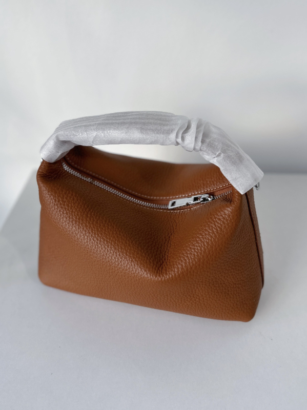 Torba od gornje sloja teleće kože, kutija za ručak, Boston stil, tekstura lychee kože, torba preko ramena za žene, lagani luksuz