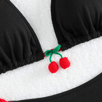 Ženski bikini s vezicama, 2024 novi model u europskom i američkom stilu, sexy za plažu