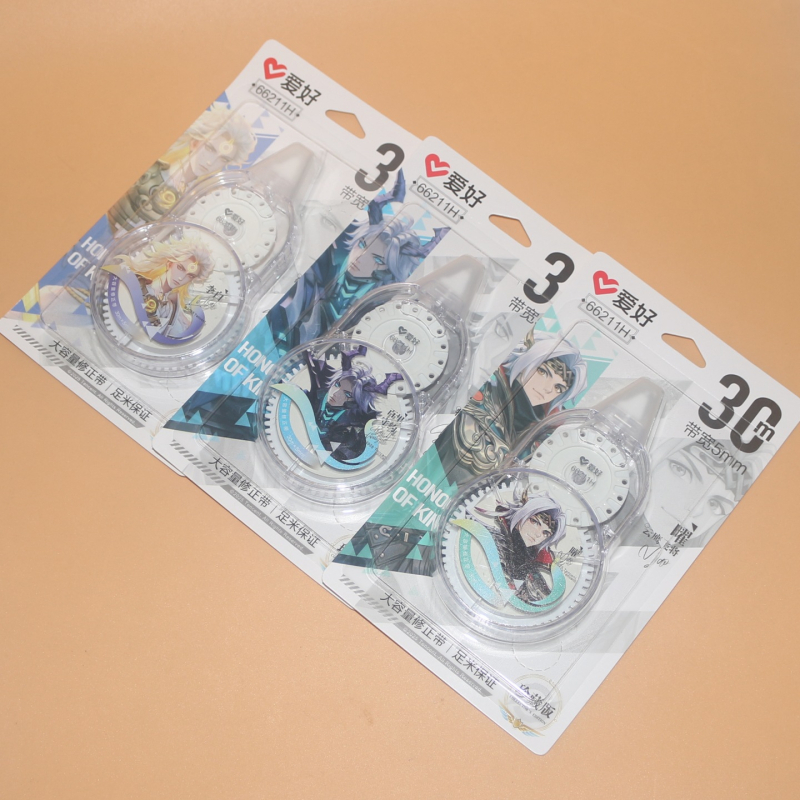 Hobby Conan διόρθωτική ταινία 30 μ. μεγάλης χωρητικότητας, μοντέλο 66211H, καρτούν σχέδιο εμπνευσμένο από το Honor of Kings, για μαθητές