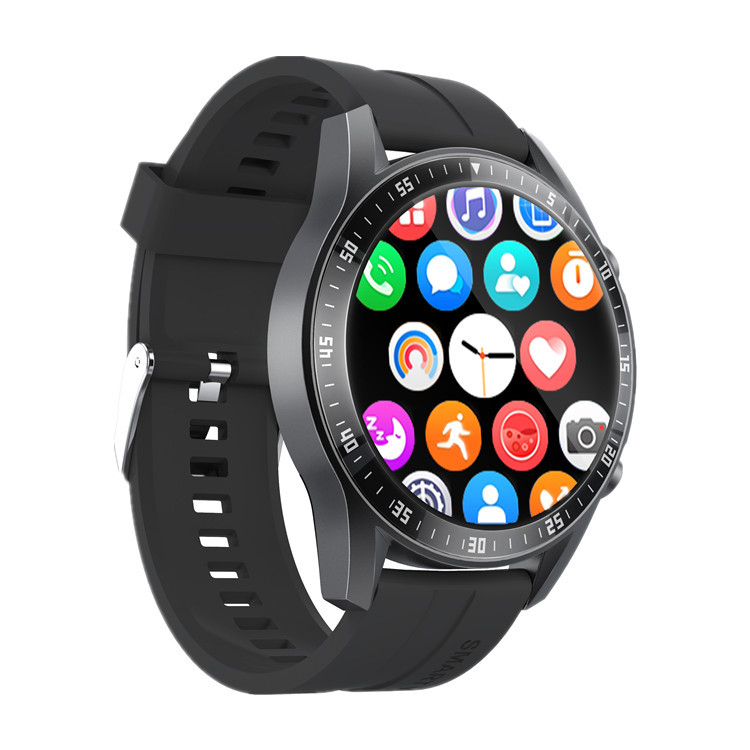 GT2 NFC умни часовник с достъп чрез NFC, измерване на кръвна захар и пикочна киселина, Bluetooth обаждания, сърдечен ритъм, кръвно налягане, сатурация на кислорода в кръвта и липиди