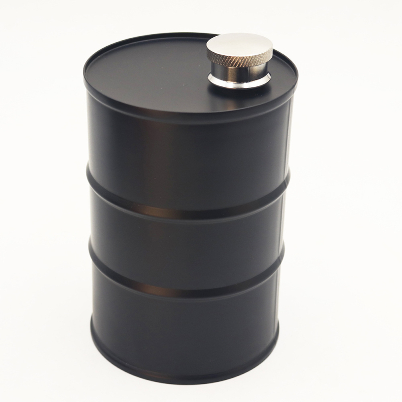 Flască din oțel inoxidabil de 750 ml – recipient portabil pentru băuturi alcoolice, stil retro elegant, pentru activități în aer liber