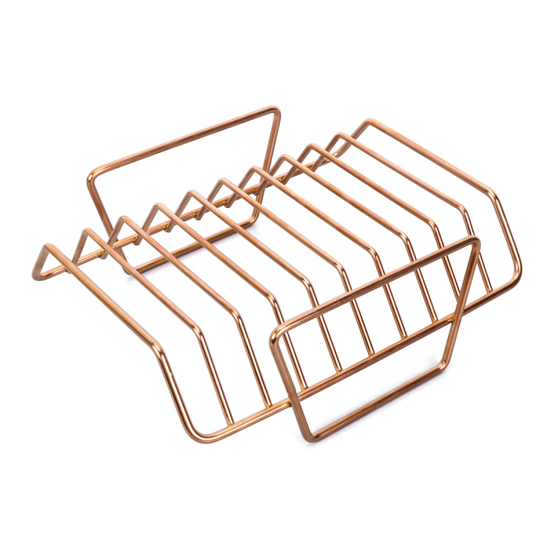 Grilaj BBQ pentru coaste, cotlete de miel, pui și friptură – oțel inoxidabil 304