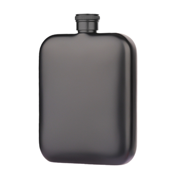 Flacon de vin din oțel inoxidabil 304, pătrat, 6 oz, portabil pentru exterior