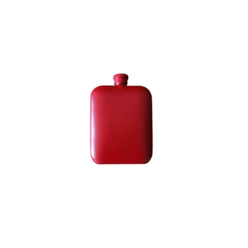 Sticlă portabilă pătrată pentru alcool, din oțel inoxidabil 304, 6oz, utilizare în exterior