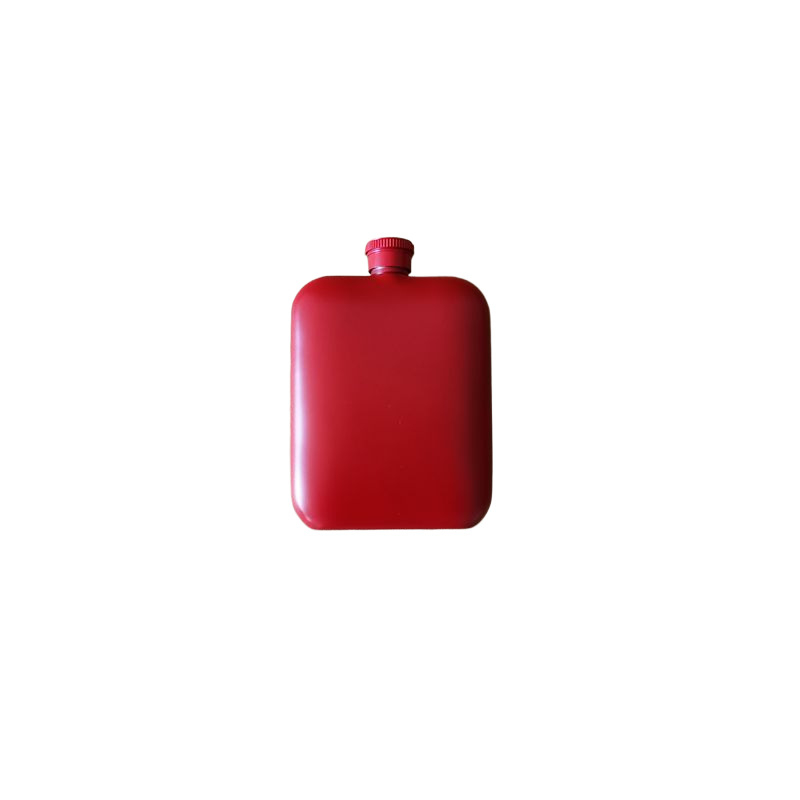 Sticlă portabilă pătrată pentru alcool, din oțel inoxidabil 304, 6oz, utilizare în exterior