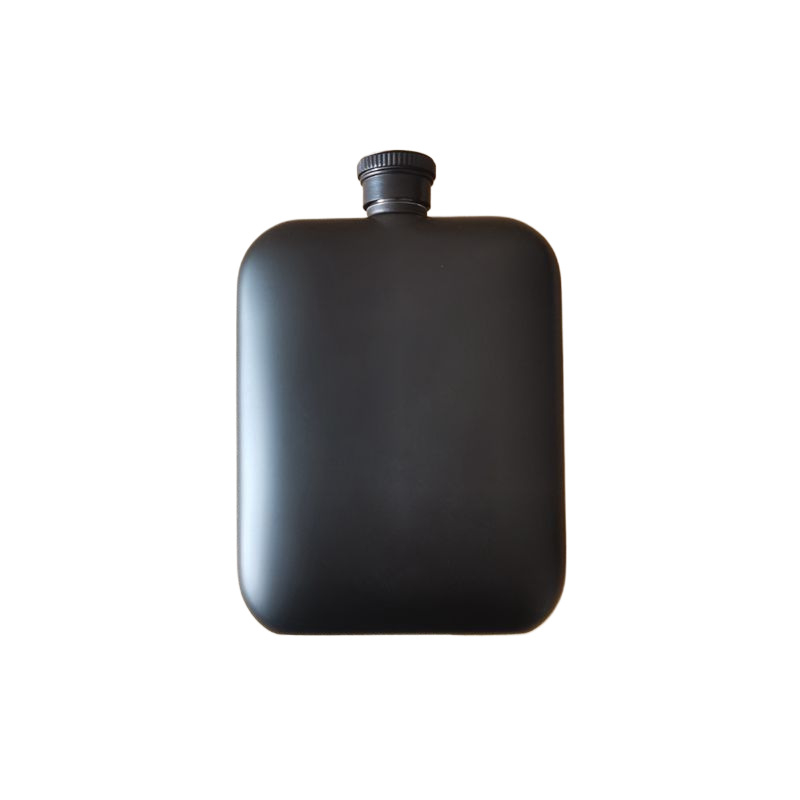 Sticlă portabilă pătrată pentru alcool, din oțel inoxidabil 304, 6oz, utilizare în exterior