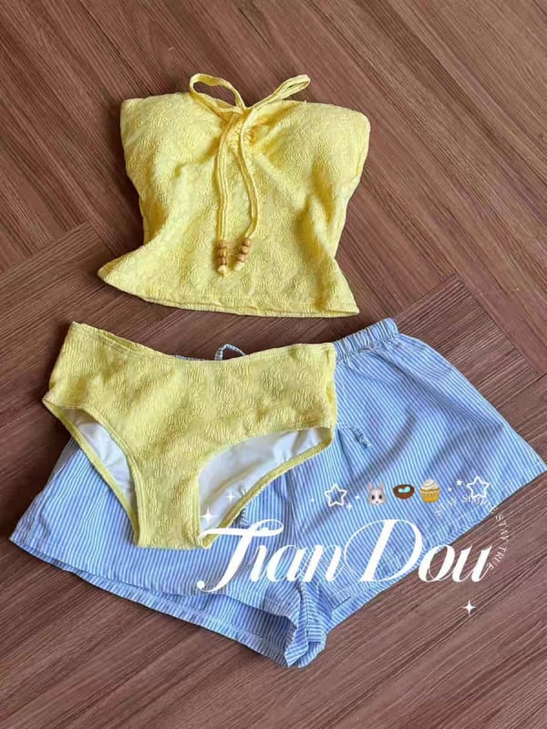 Bikini set s suknjom – ljetni stil inspiriran Instagramom, trodjelni set za plažu i otoke