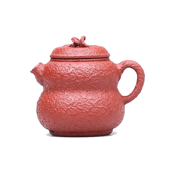 Ceainic din seria Clown Pot, Dahongpao, lut mov Yixing, lucrat manual din lut original, capacitate mică