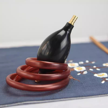 Conductă de drenaj pentru tava de ceai, cu bilă absorbantă de apă și găleată pentru reziduuri de ceai – accesorii pentru ceremonia ceaiului