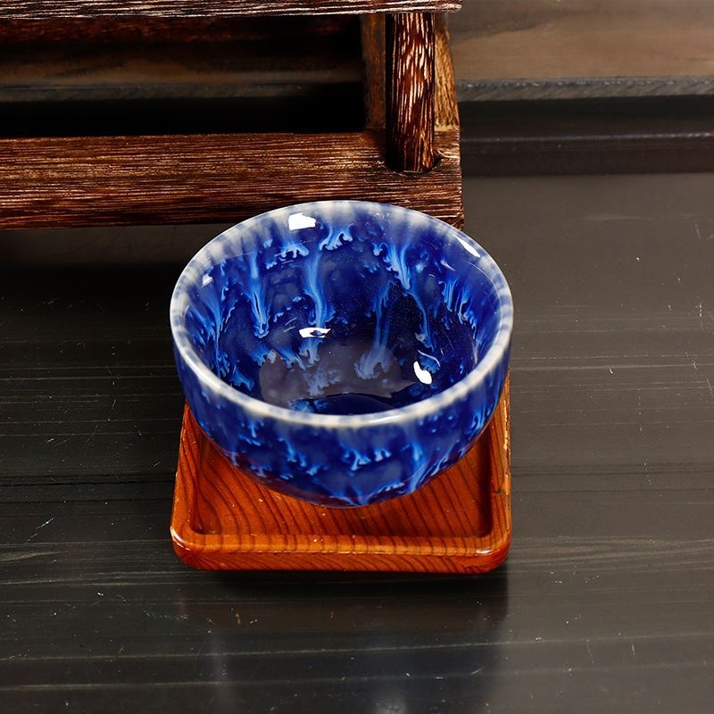 Ceșcuță ceramică cu dragon, pentru ceai de uz casnic, lux