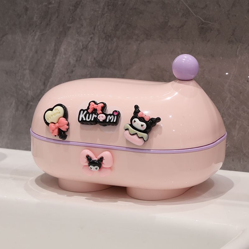 Cutie de săpun cu capac rabatabil, cu găuri de drenaj, capacitate mare, pentru uz casnic